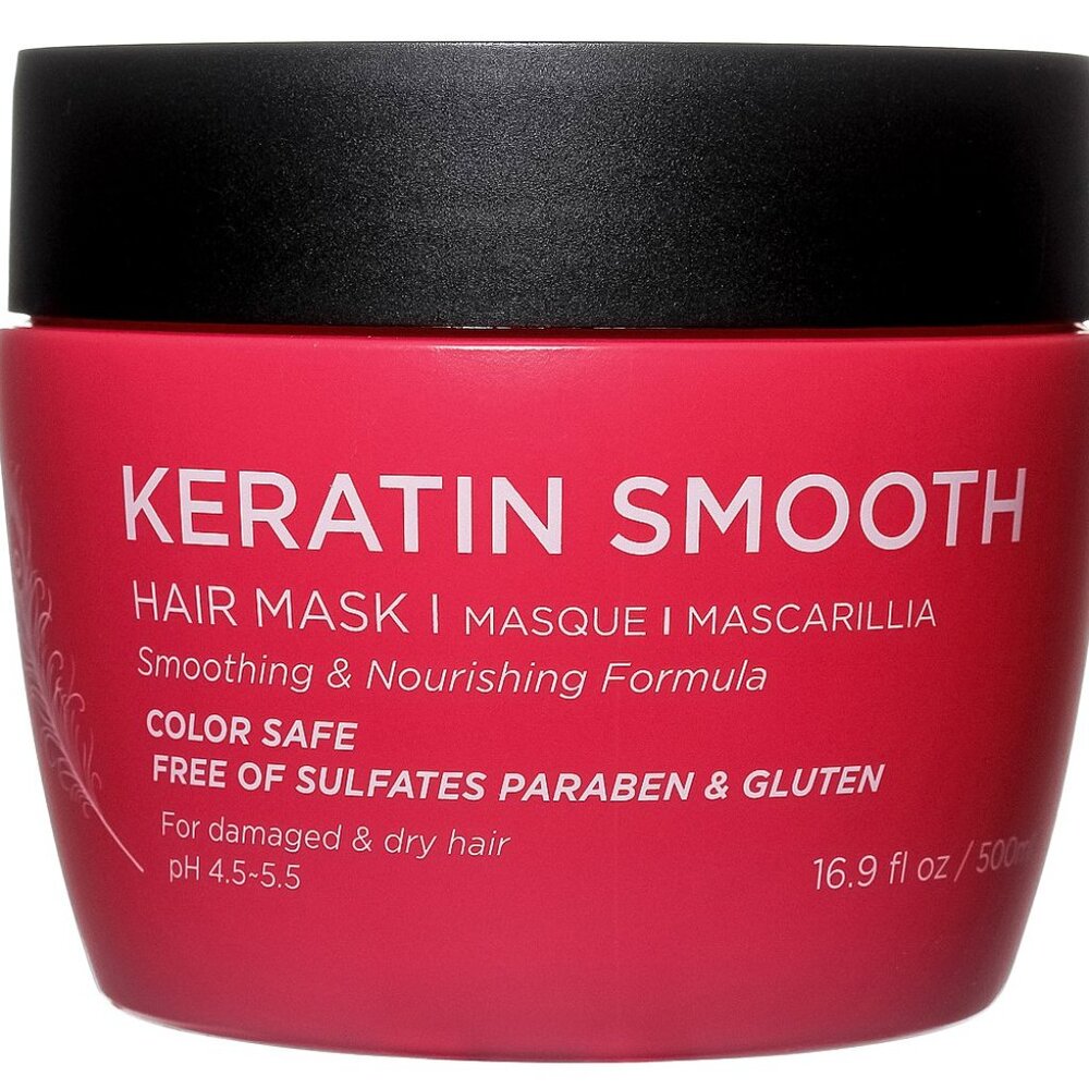 Luseta Keratin Smooth Hair Mask 16.9oz 1 Jar